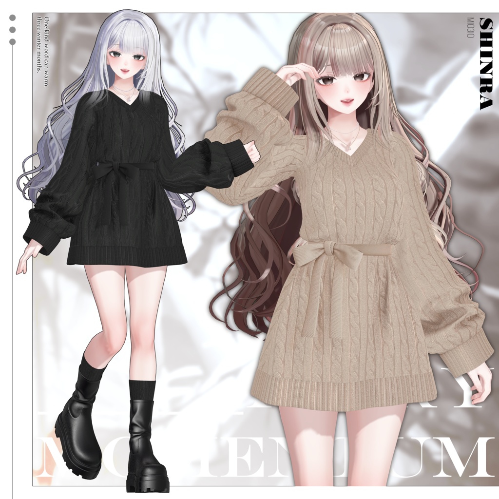 【6アバター対応】✨Ivory_Momentum✨