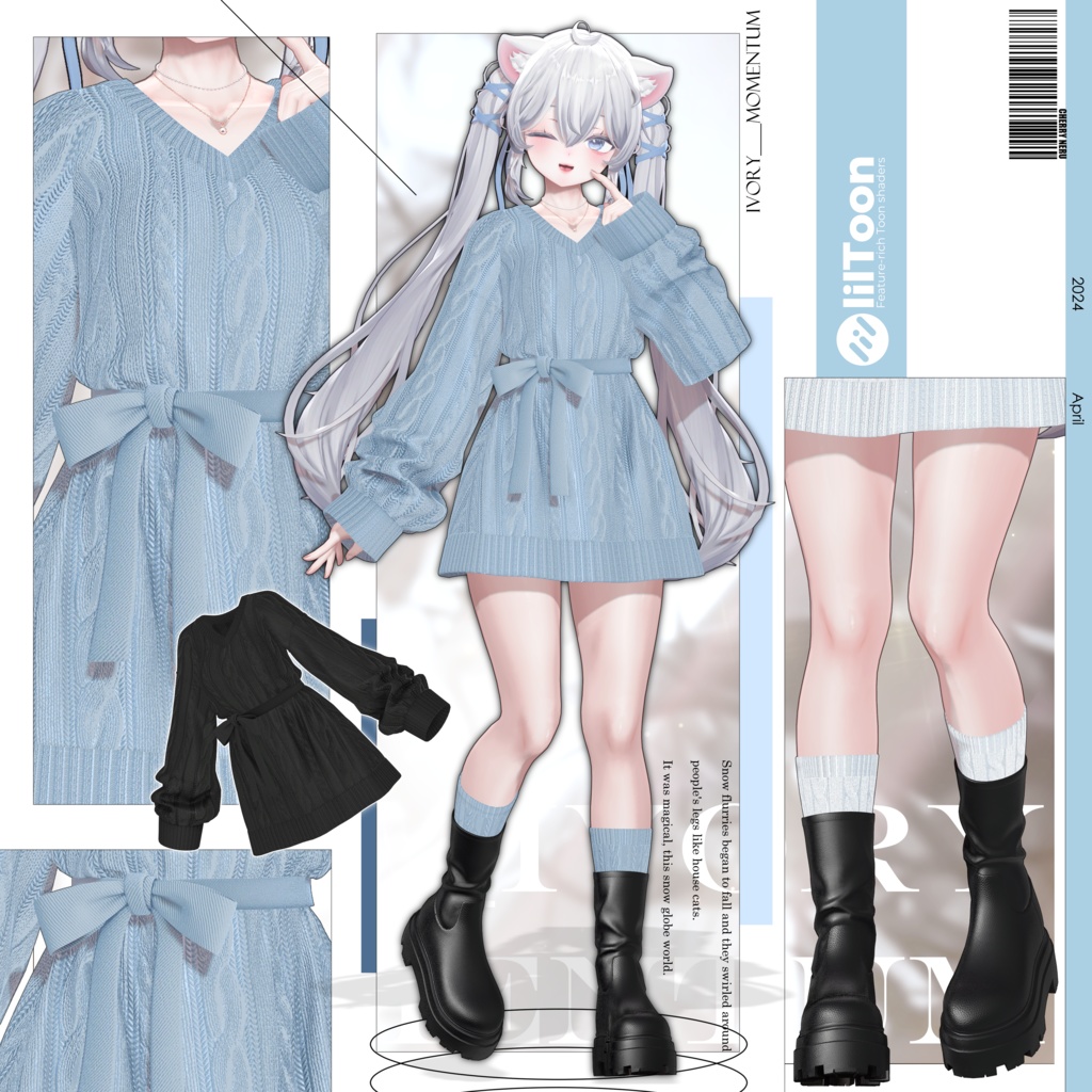 【6アバター対応】✨Ivory_Momentum✨