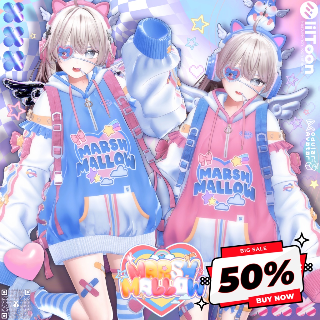 【8アバター対応】🍭Marshmallow🍭