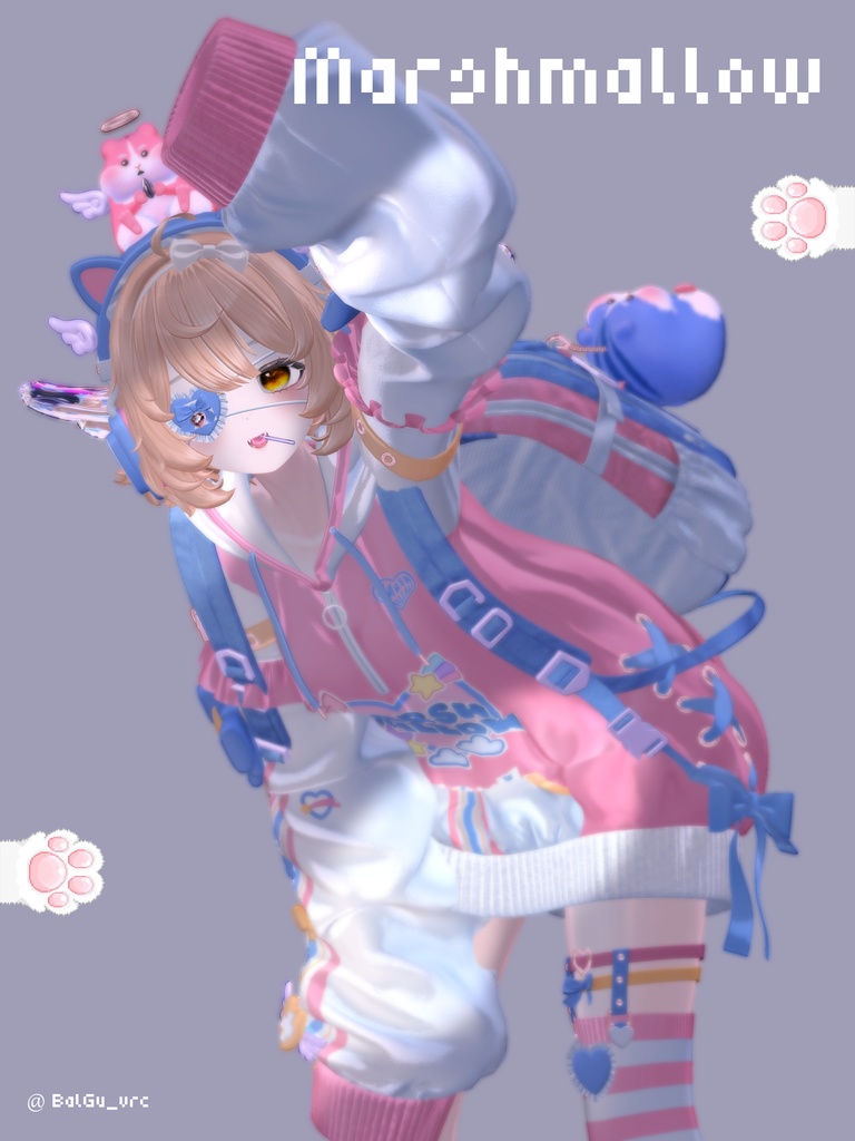 【8アバター対応】🍭Marshmallow🍭