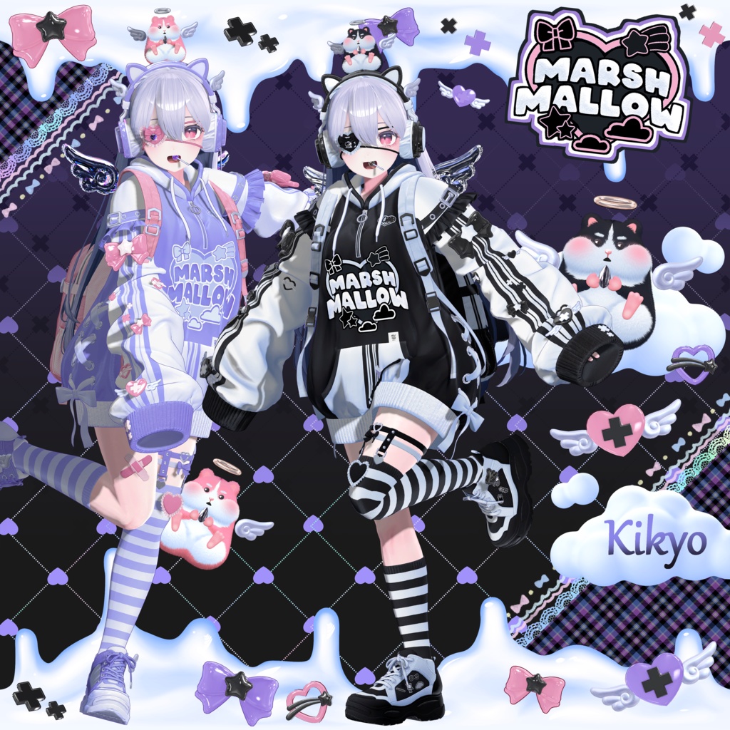 【8アバター対応】🍭Marshmallow🍭