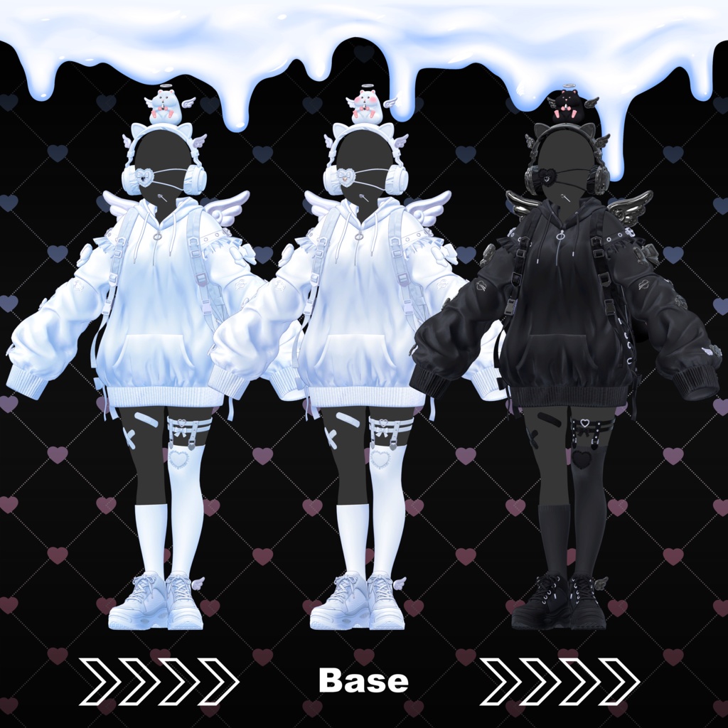 【8アバター対応】🍭Marshmallow🍭