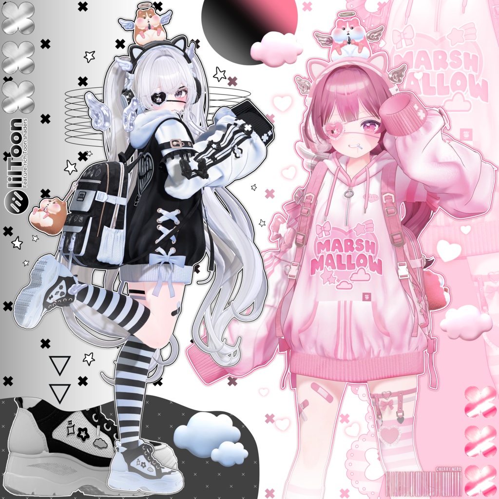 【8アバター対応】🍭Marshmallow🍭