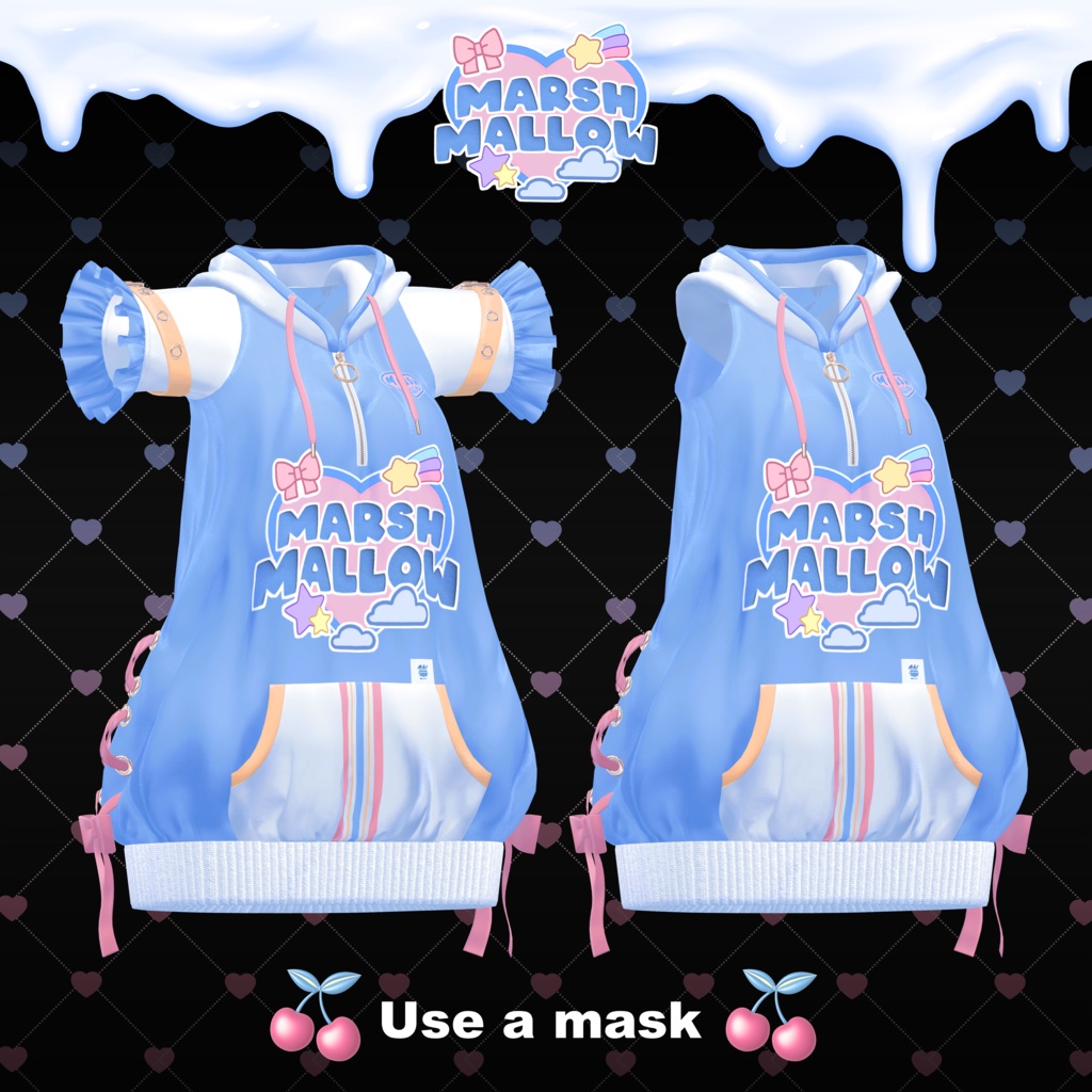 【8アバター対応】🍭Marshmallow🍭