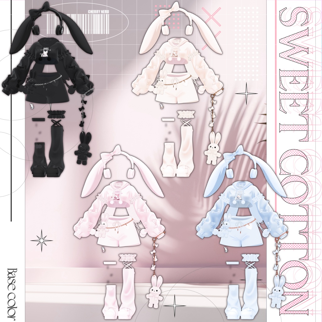 【8アバター対応】🐇Sweet_Cotton🐇