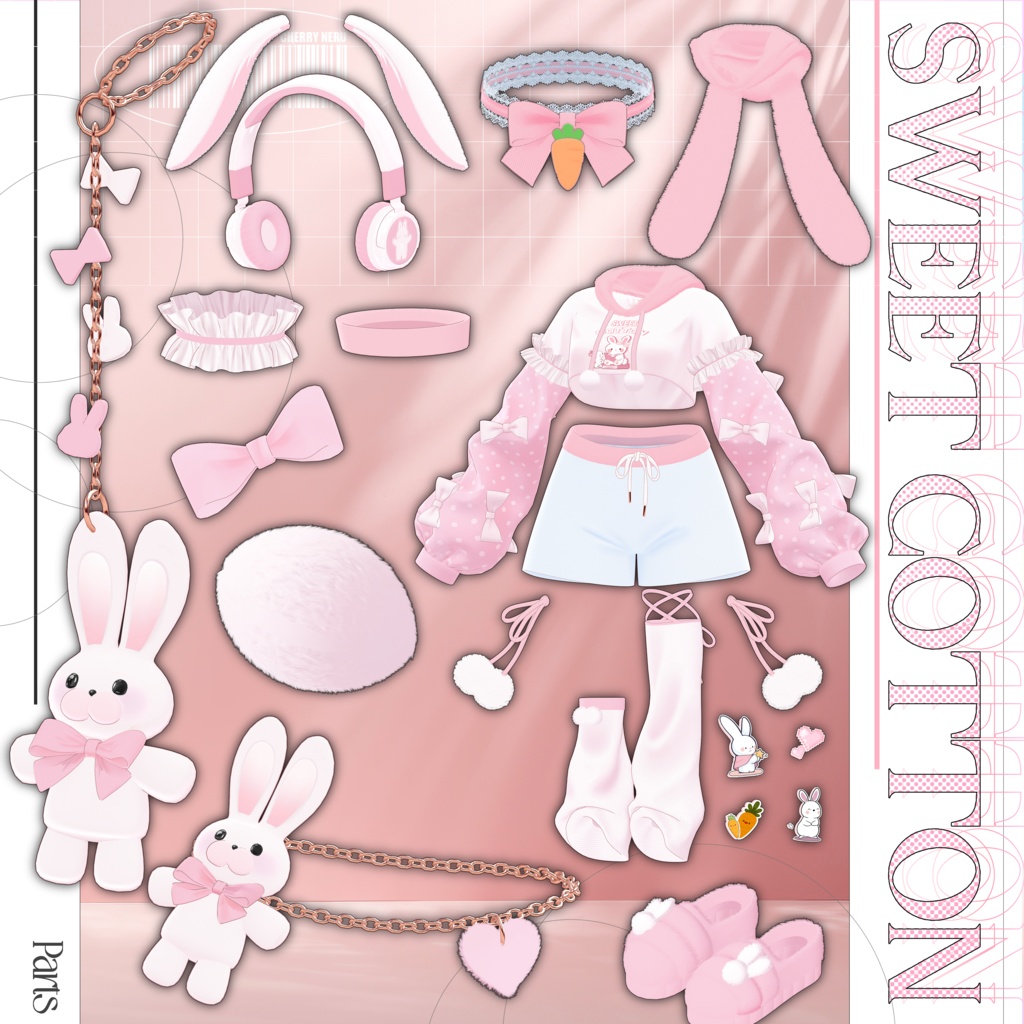 【8アバター対応】🐇Sweet_Cotton🐇