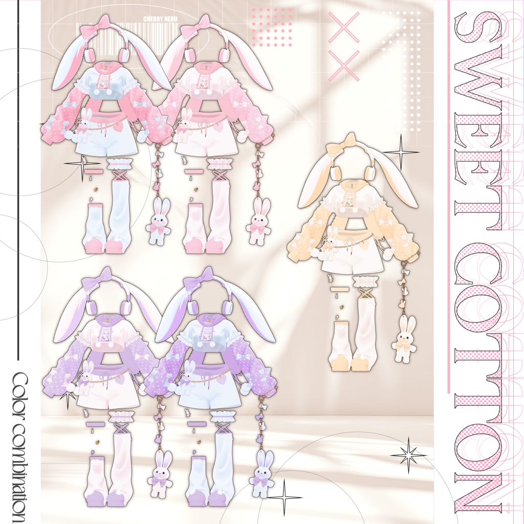 【8アバター対応】🐇Sweet_Cotton🐇