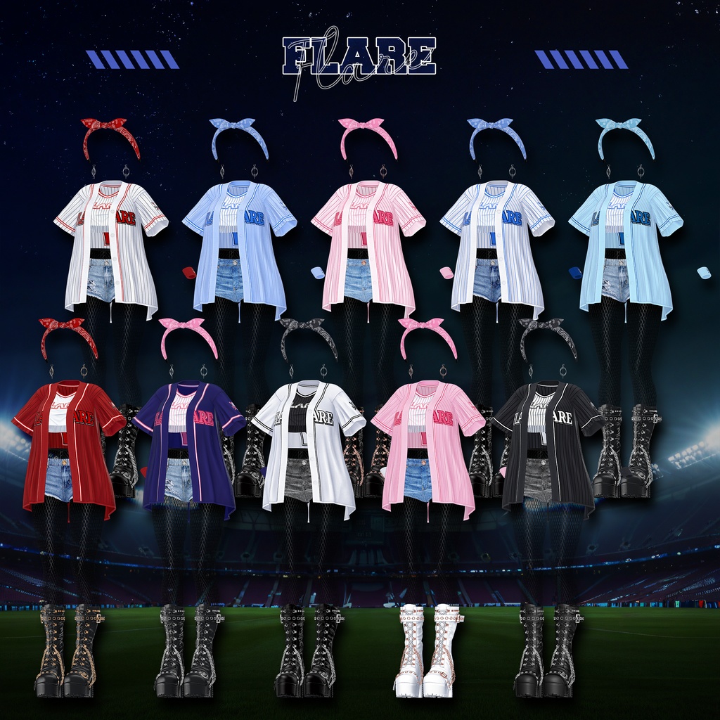 【8アバター対応】⚾Flare⚾