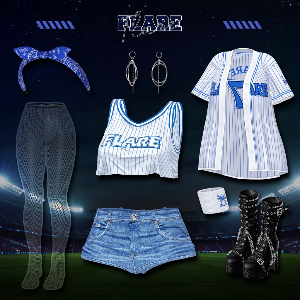 【8アバター対応】⚾Flare⚾