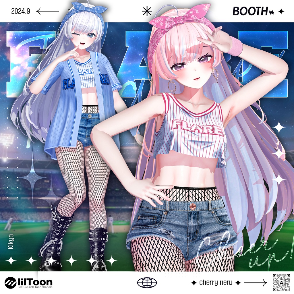 【8アバター対応】⚾Flare⚾