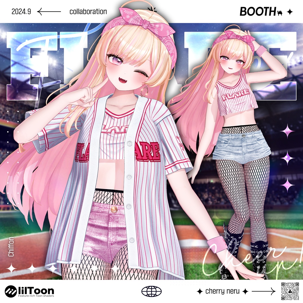 【8アバター対応】⚾Flare⚾