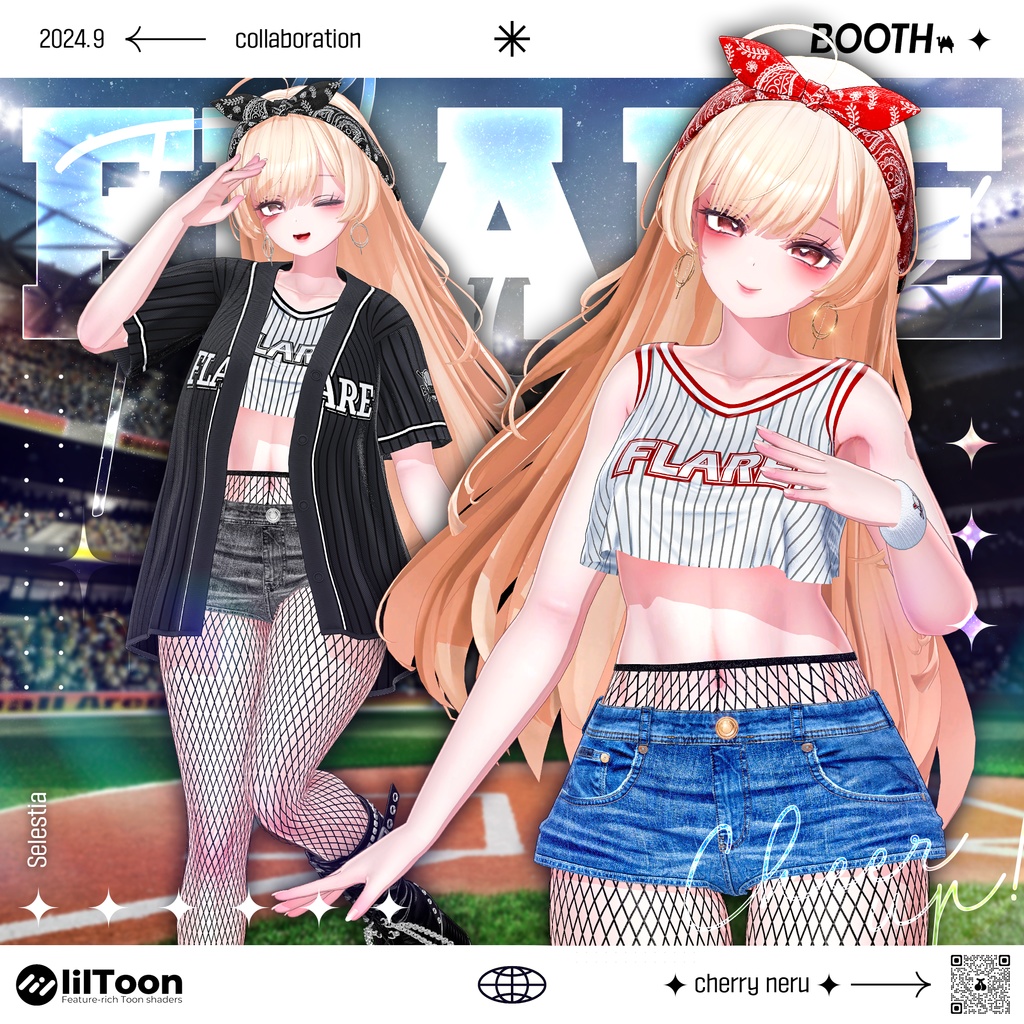 【8アバター対応】⚾Flare⚾