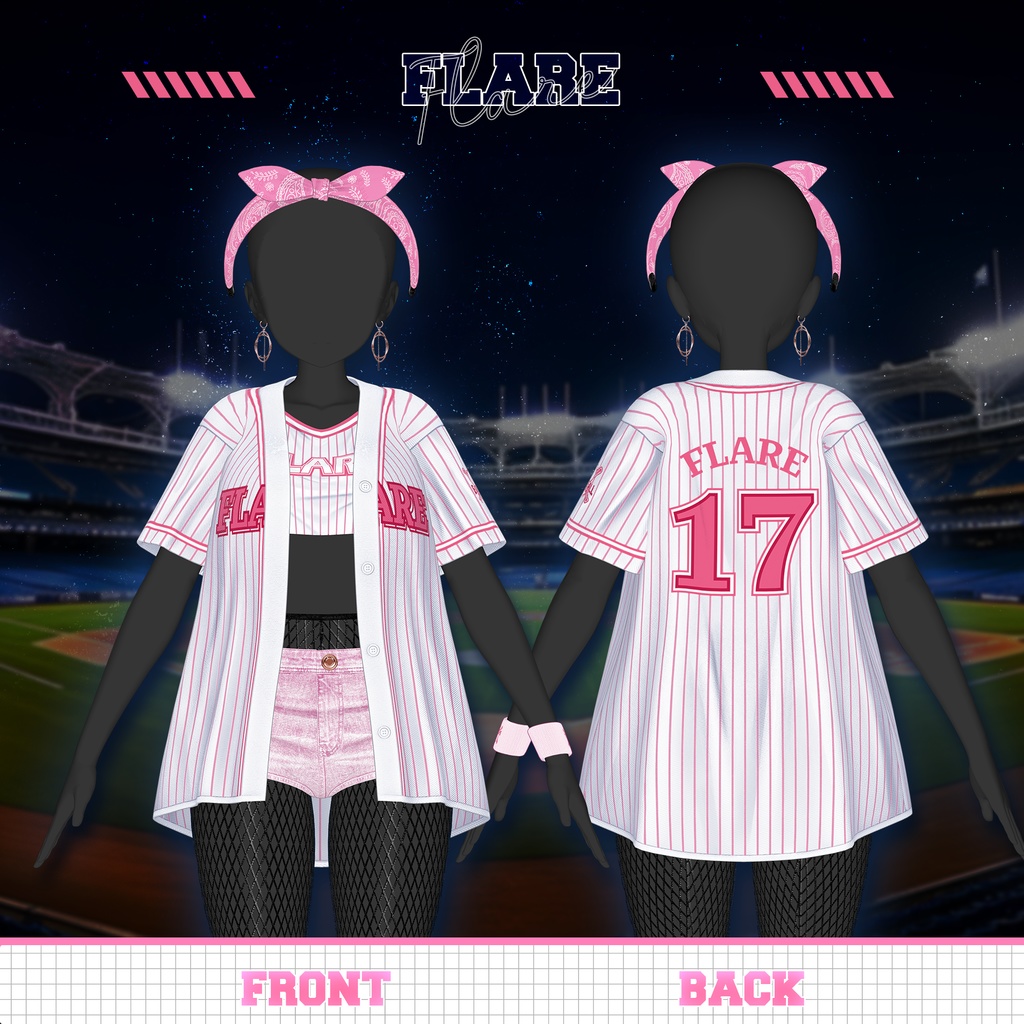 【8アバター対応】⚾Flare⚾