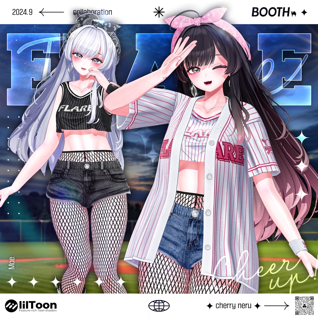 【8アバター対応】⚾Flare⚾