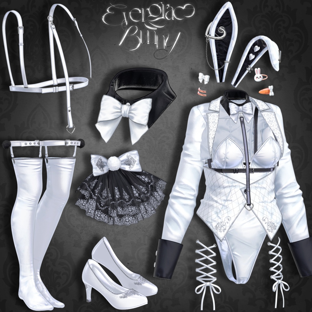 【7アバター対応】🐇Evergrace_Bunny🐇