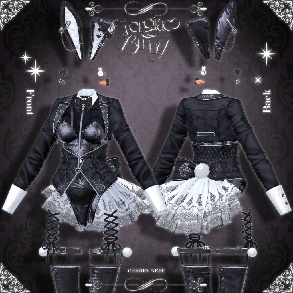 【7アバター対応】🐇Evergrace_Bunny🐇