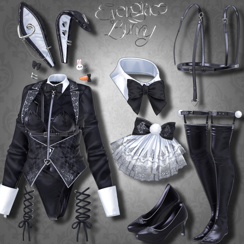 【7アバター対応】🐇Evergrace_Bunny🐇