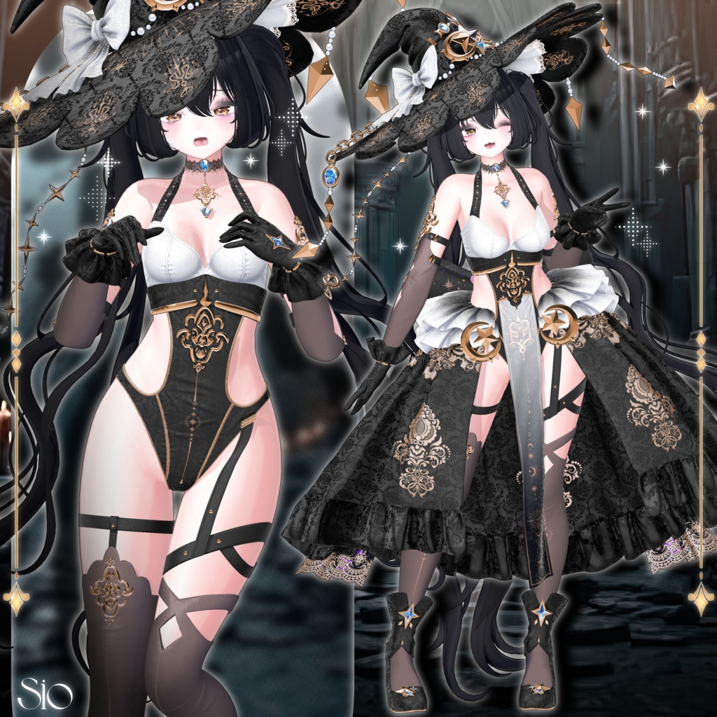 【8アバター対応】🎃Arcane_Veil🎃