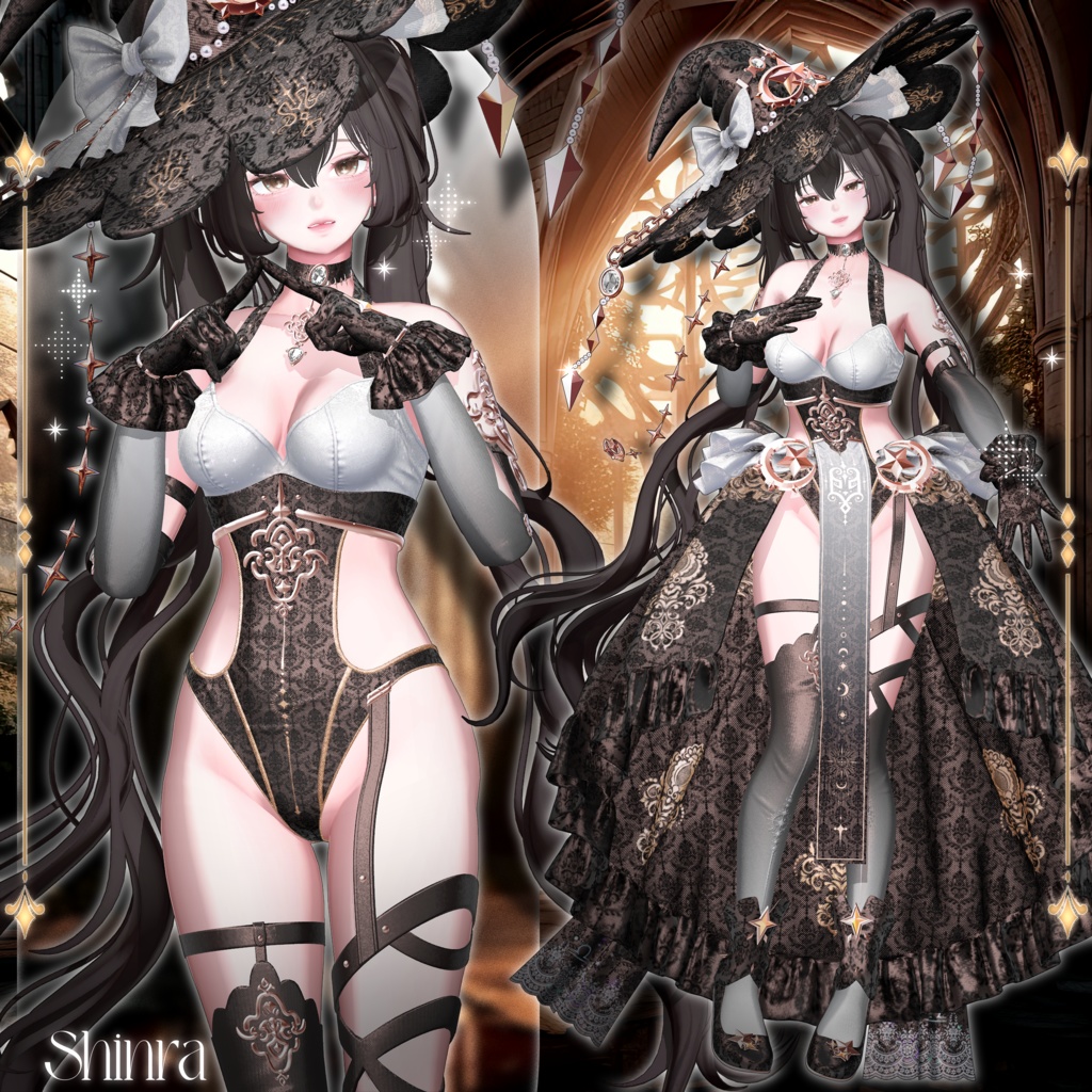 【8アバター対応】🎃Arcane_Veil🎃