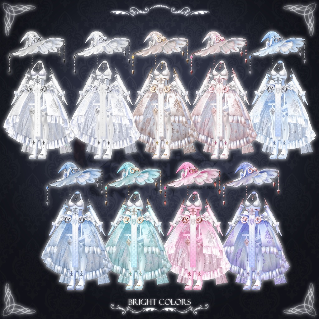 【8アバター対応】🎃Arcane_Veil🎃