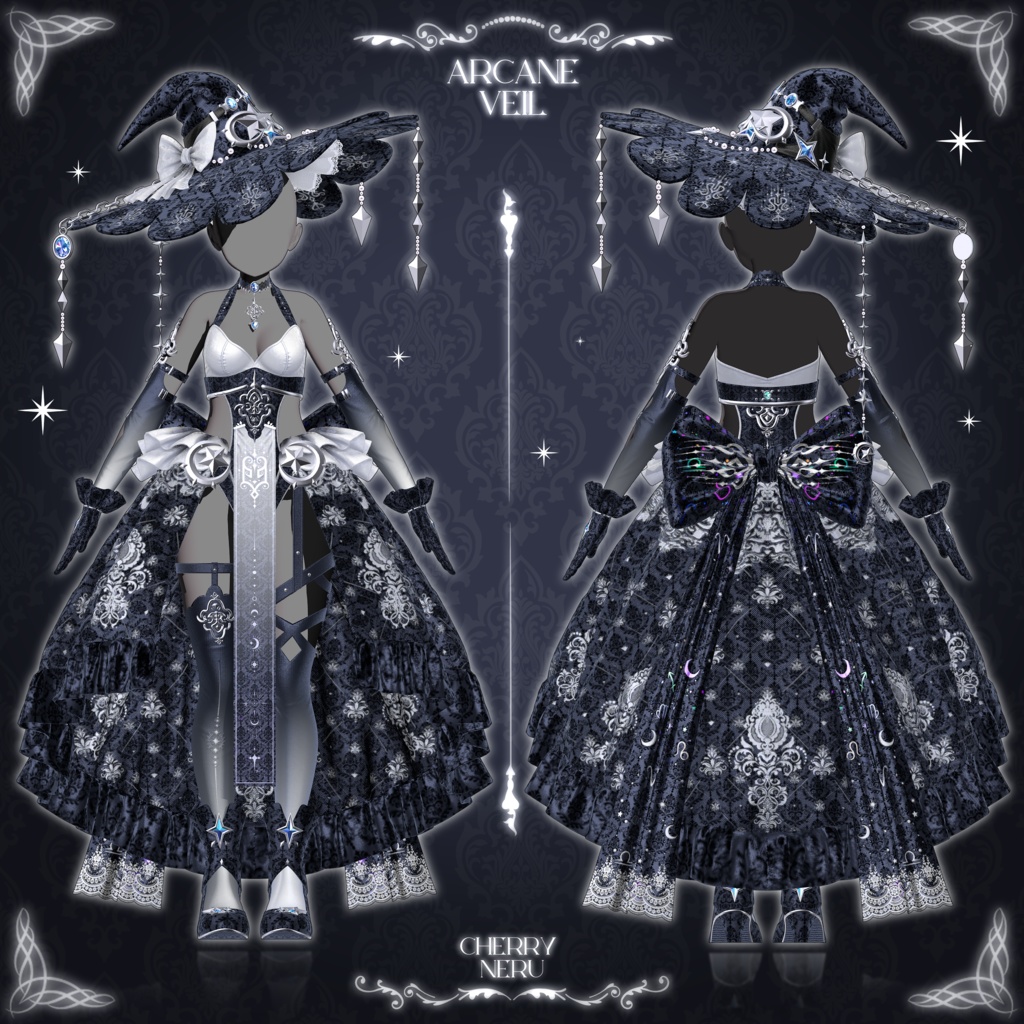 【8アバター対応】🎃Arcane_Veil🎃