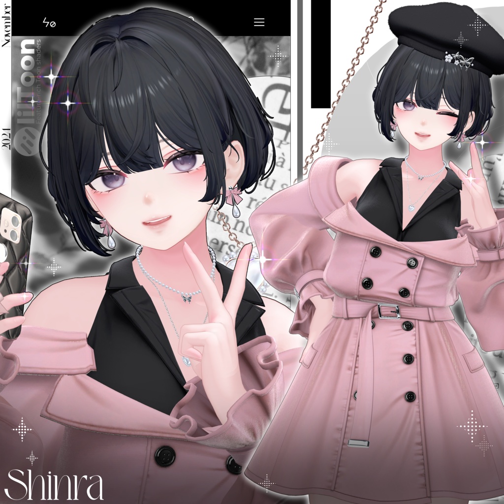 【9アバター対応】✨Heritage_Chic_Hair✨