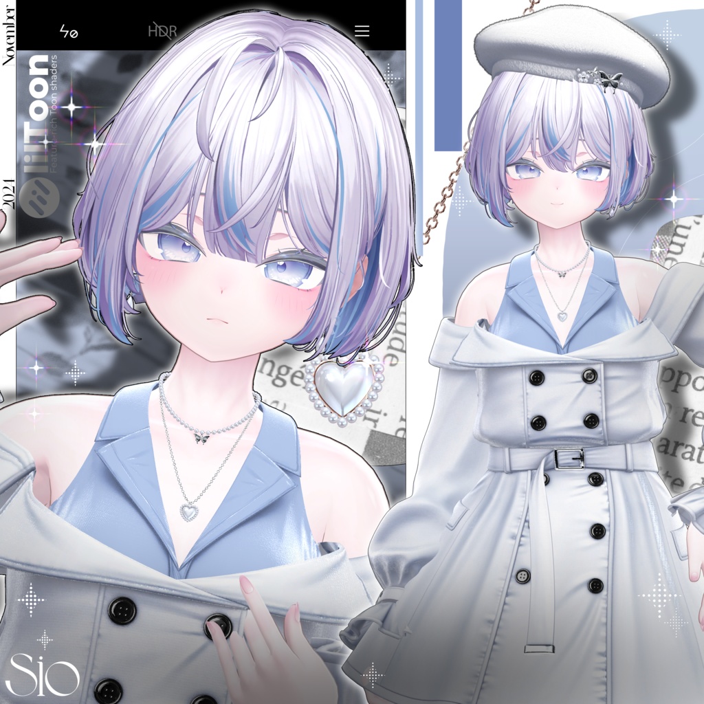 【9アバター対応】✨Heritage_Chic_Hair✨