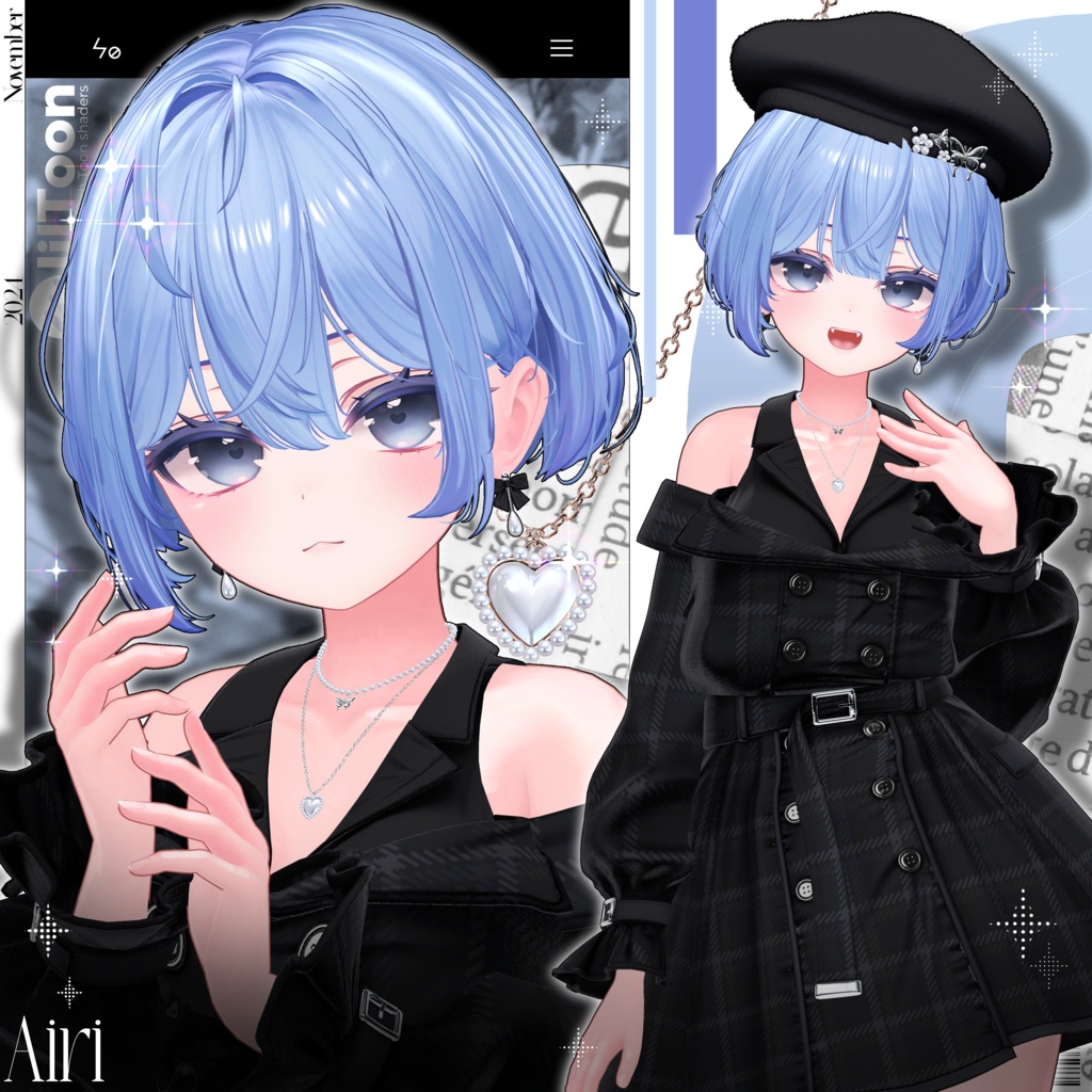 【9アバター対応】✨Heritage_Chic_Hair✨