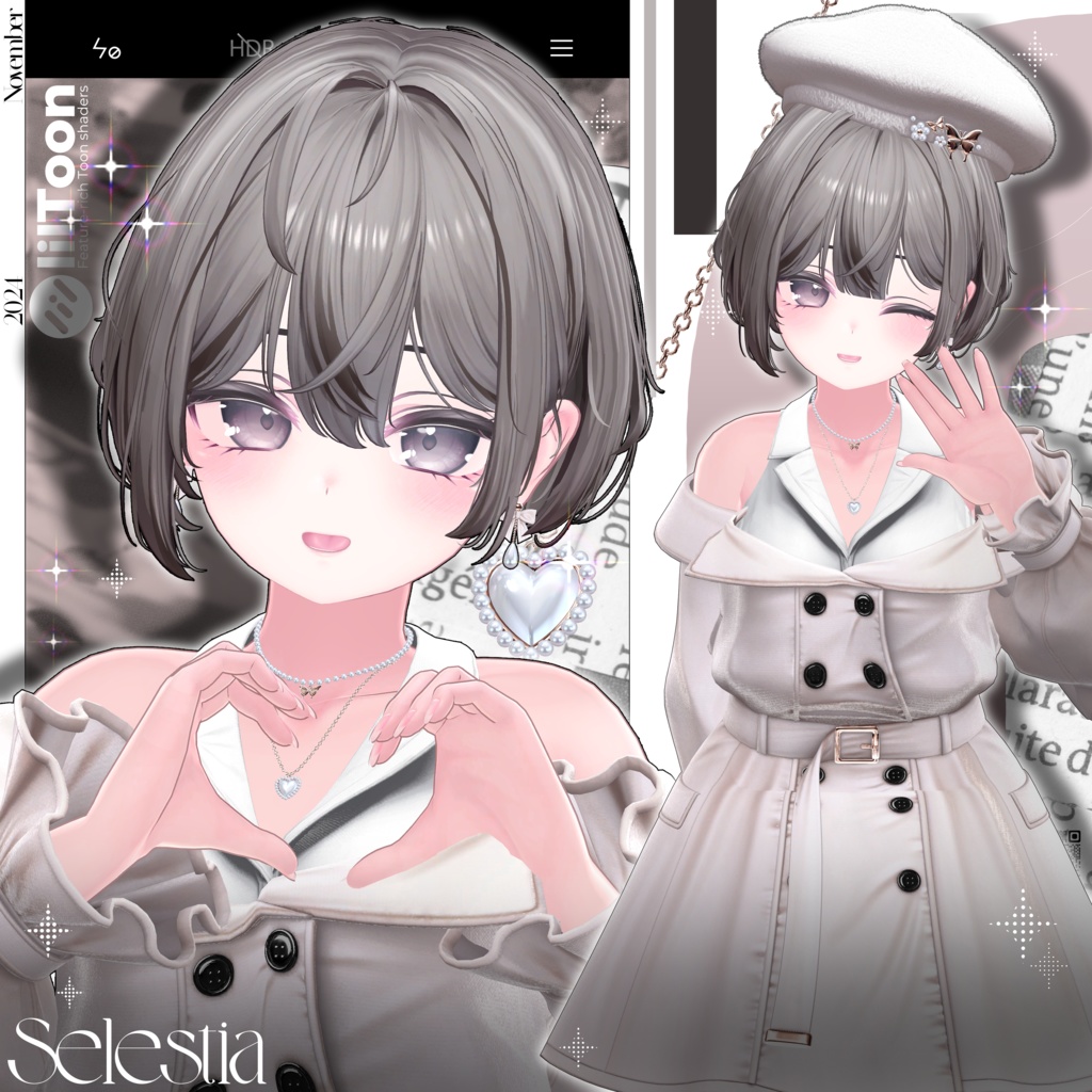 【9アバター対応】✨Heritage_Chic_Hair✨