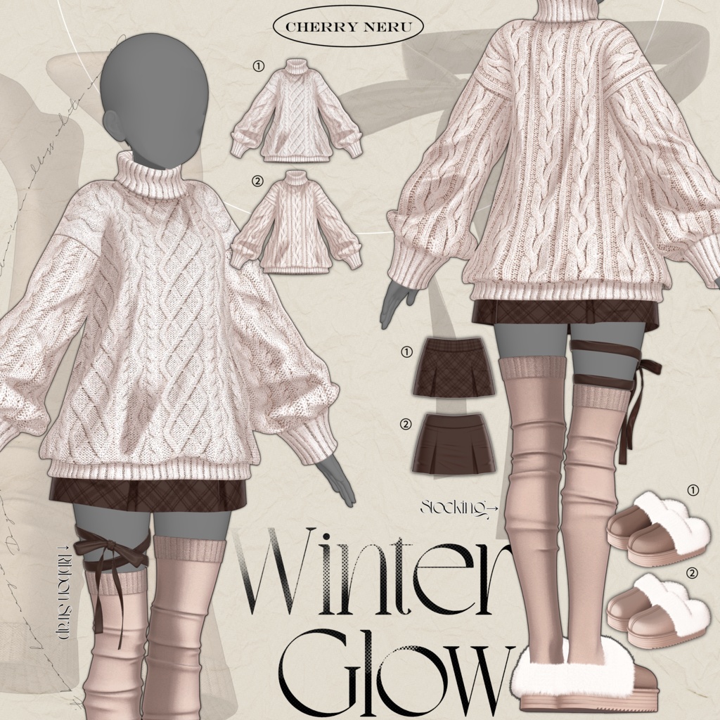 【12アバター対応】☃️Winter_Glow☃️