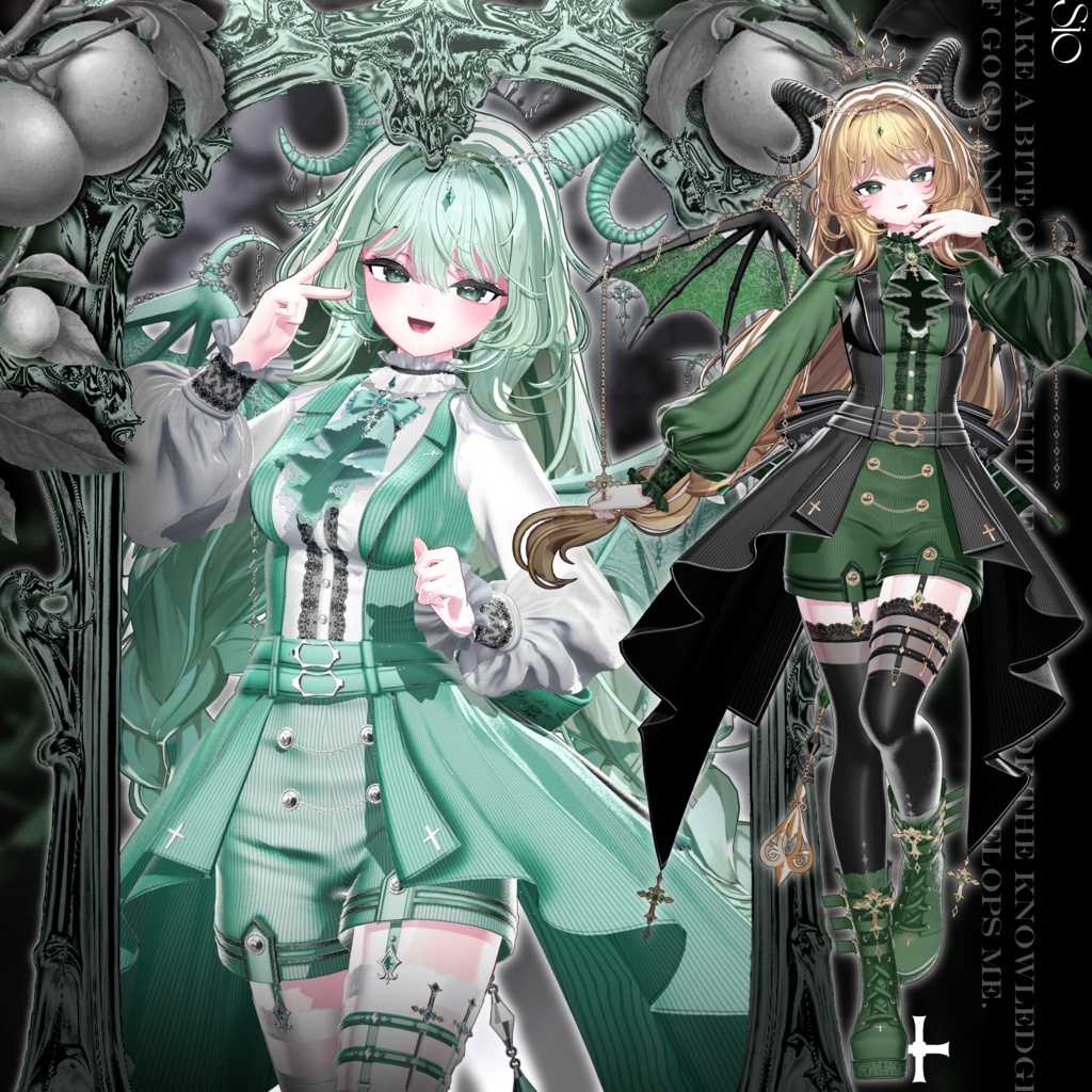 【14アバター対応】🦇Ebon_Feast🦇