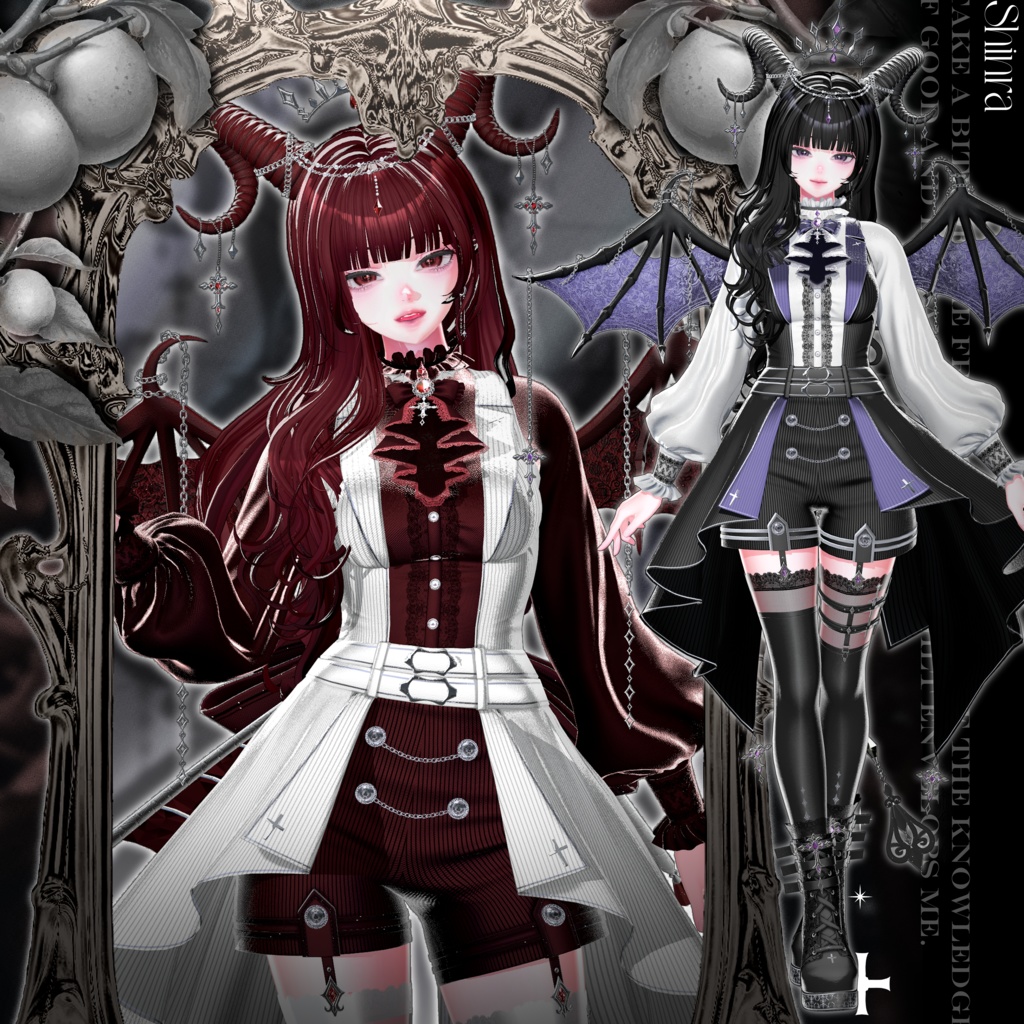 【14アバター対応】🦇Ebon_Feast🦇