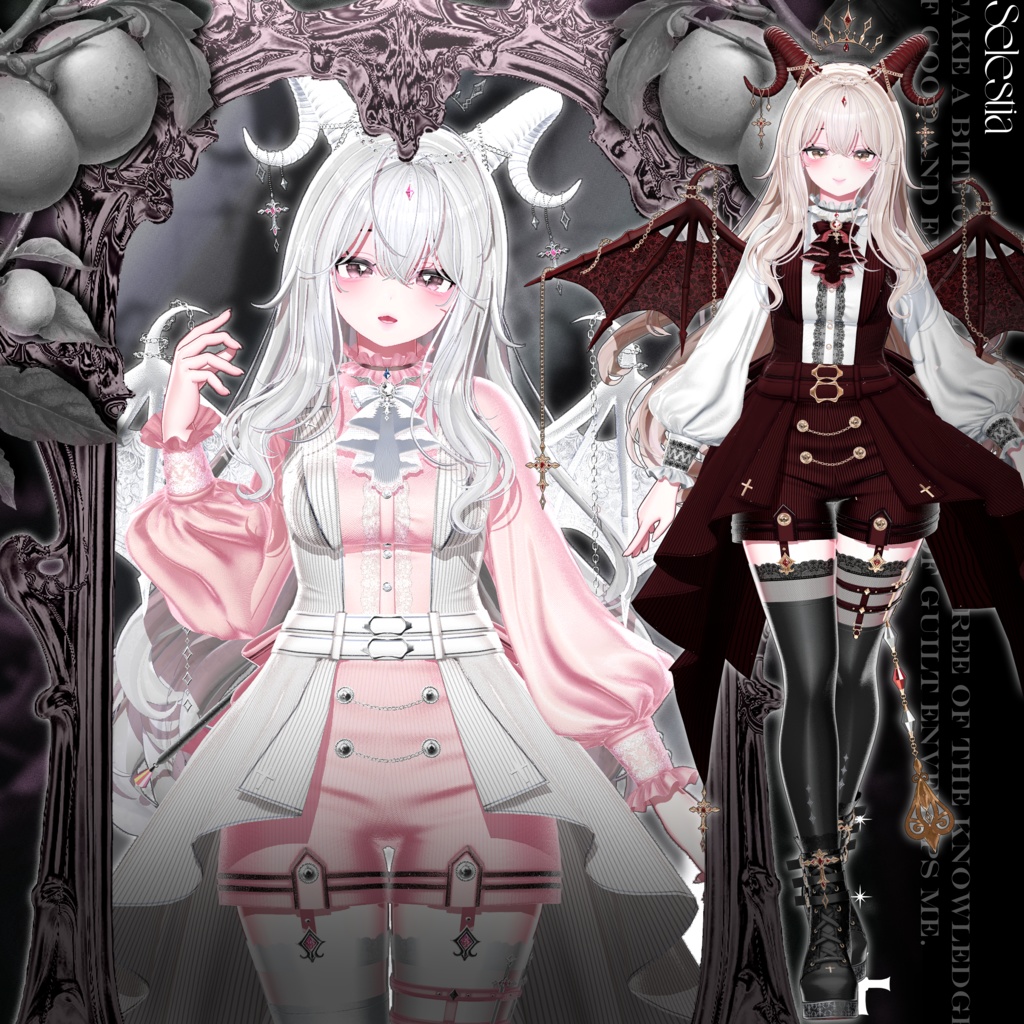 【14アバター対応】🦇Ebon_Feast🦇