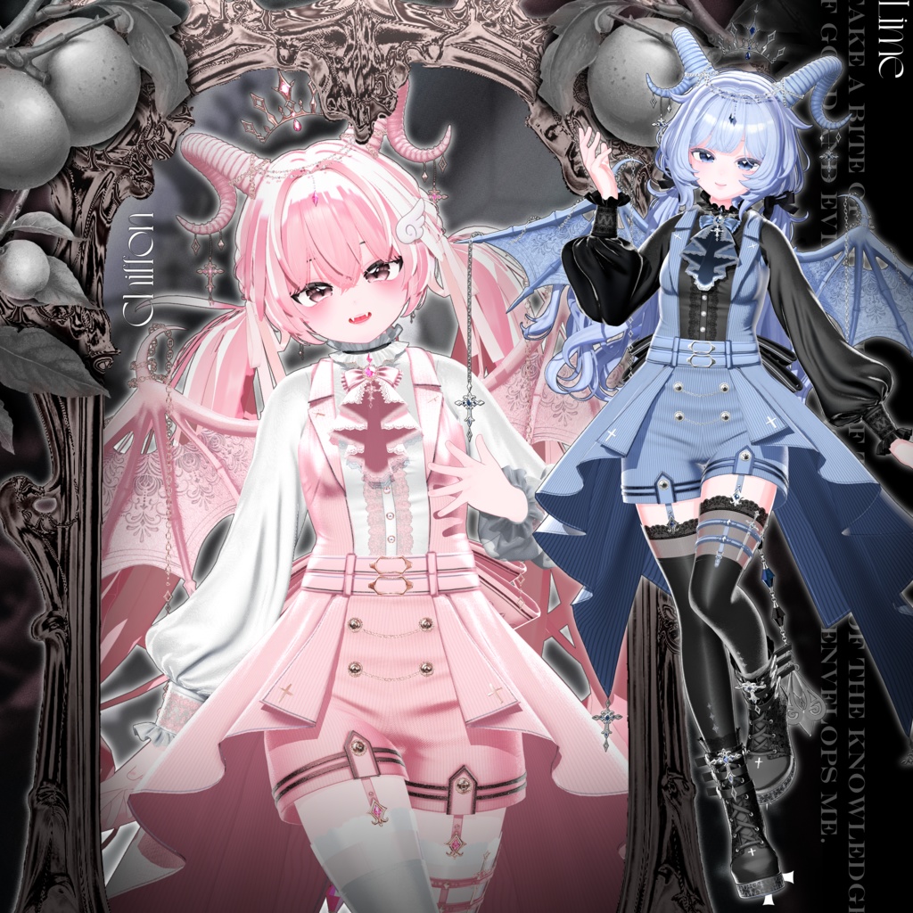 【14アバター対応】🦇Ebon_Feast🦇