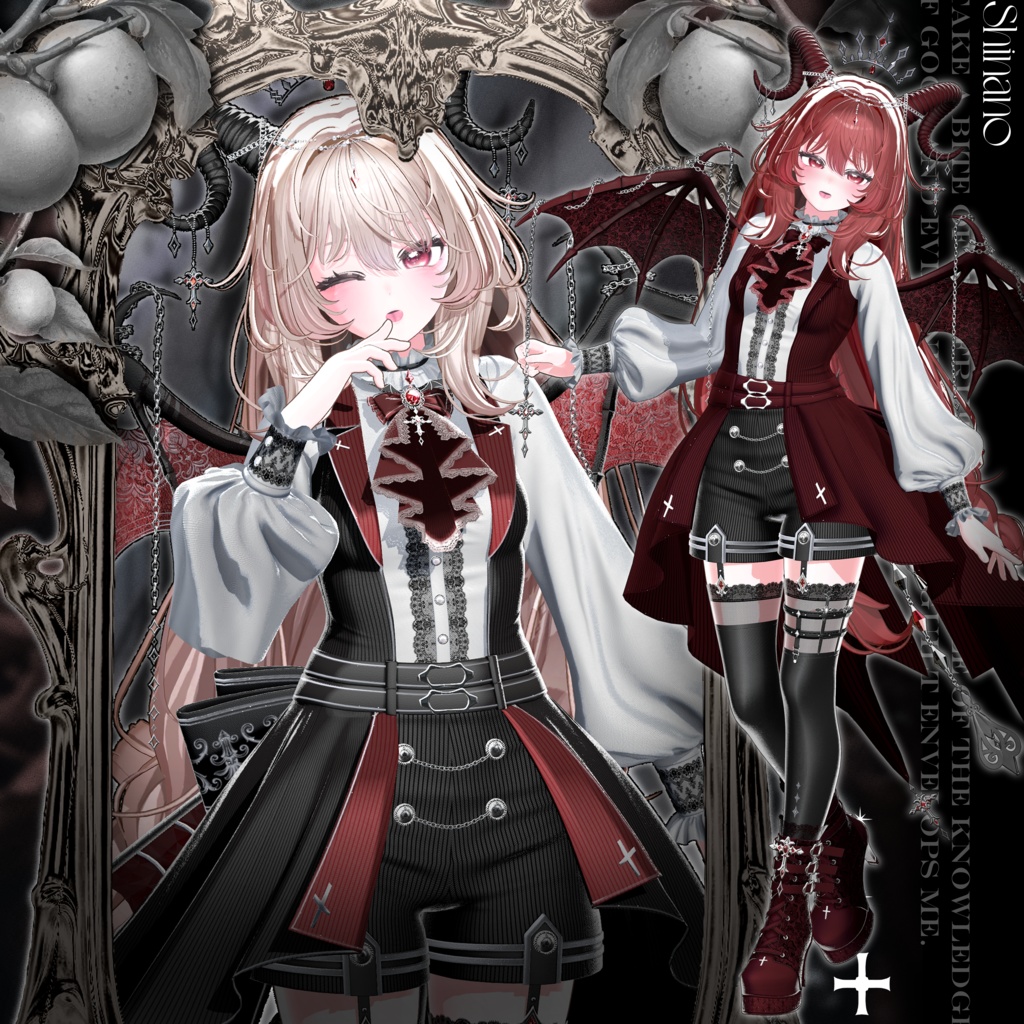 【14アバター対応】🦇Ebon_Feast🦇