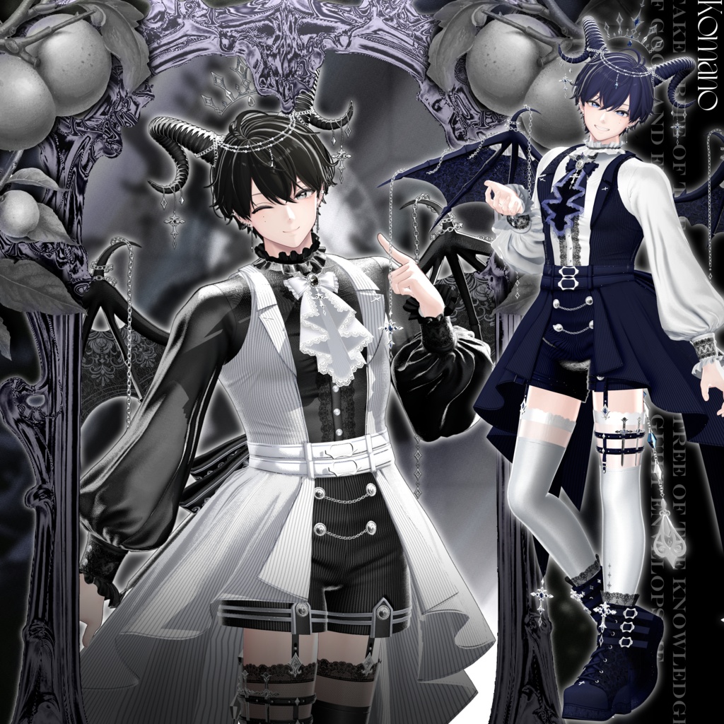 【14アバター対応】🦇Ebon_Feast🦇