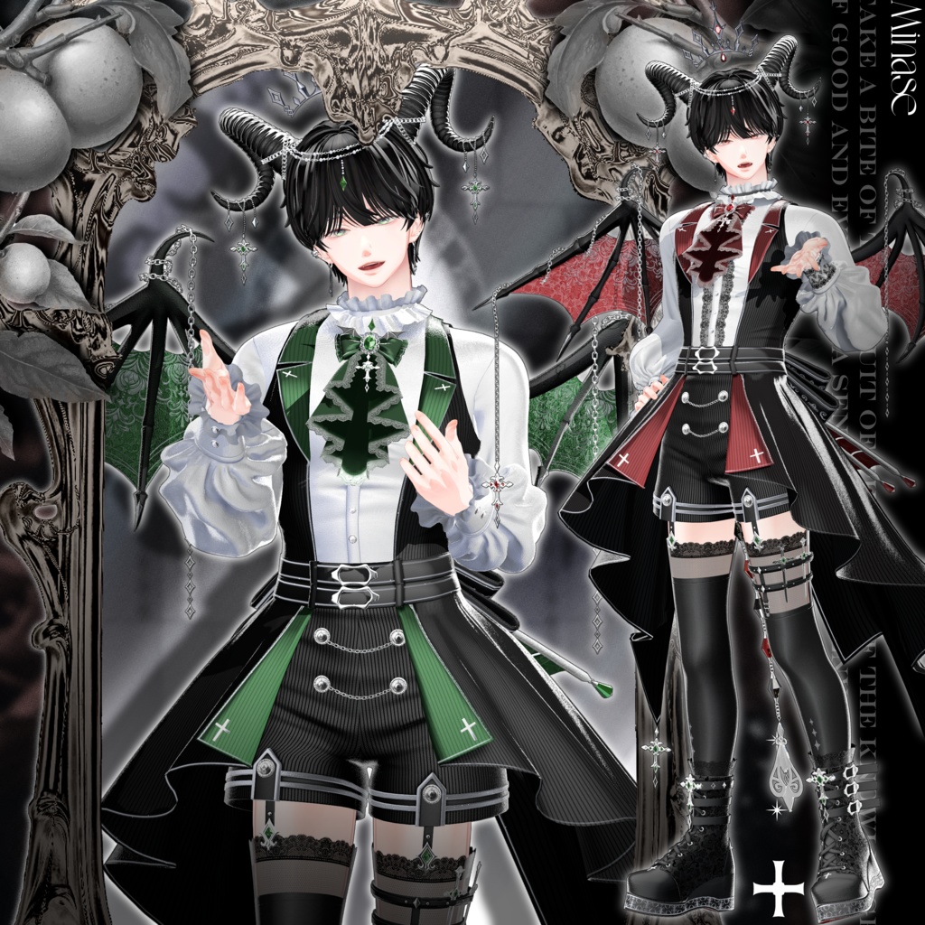 【14アバター対応】🦇Ebon_Feast🦇