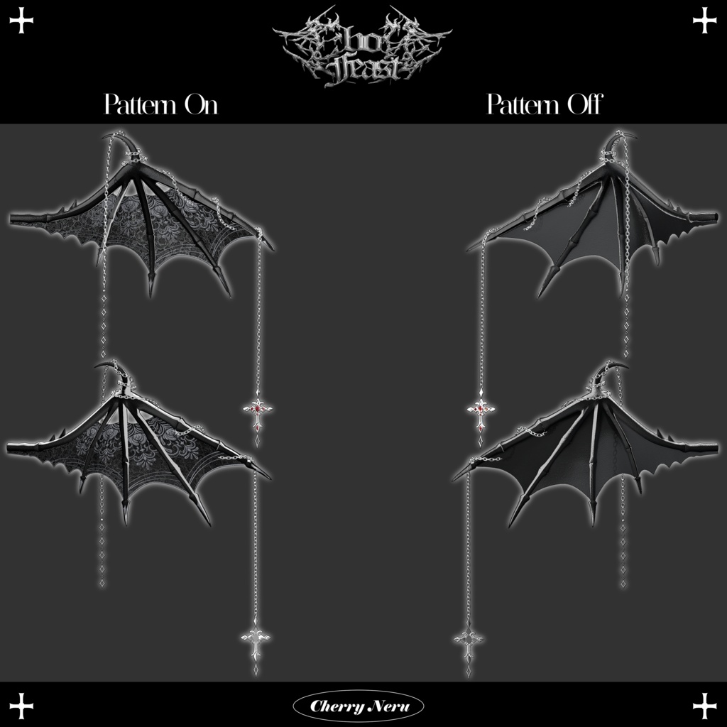 【14アバター対応】🦇Ebon_Feast🦇