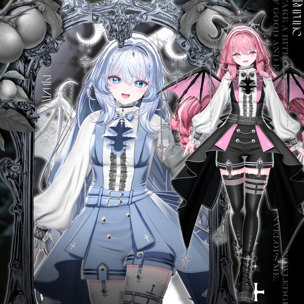 【14アバター対応】🦇Ebon_Feast🦇