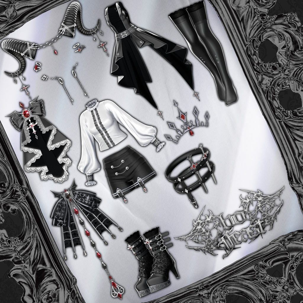 【14アバター対応】🦇Ebon_Feast🦇