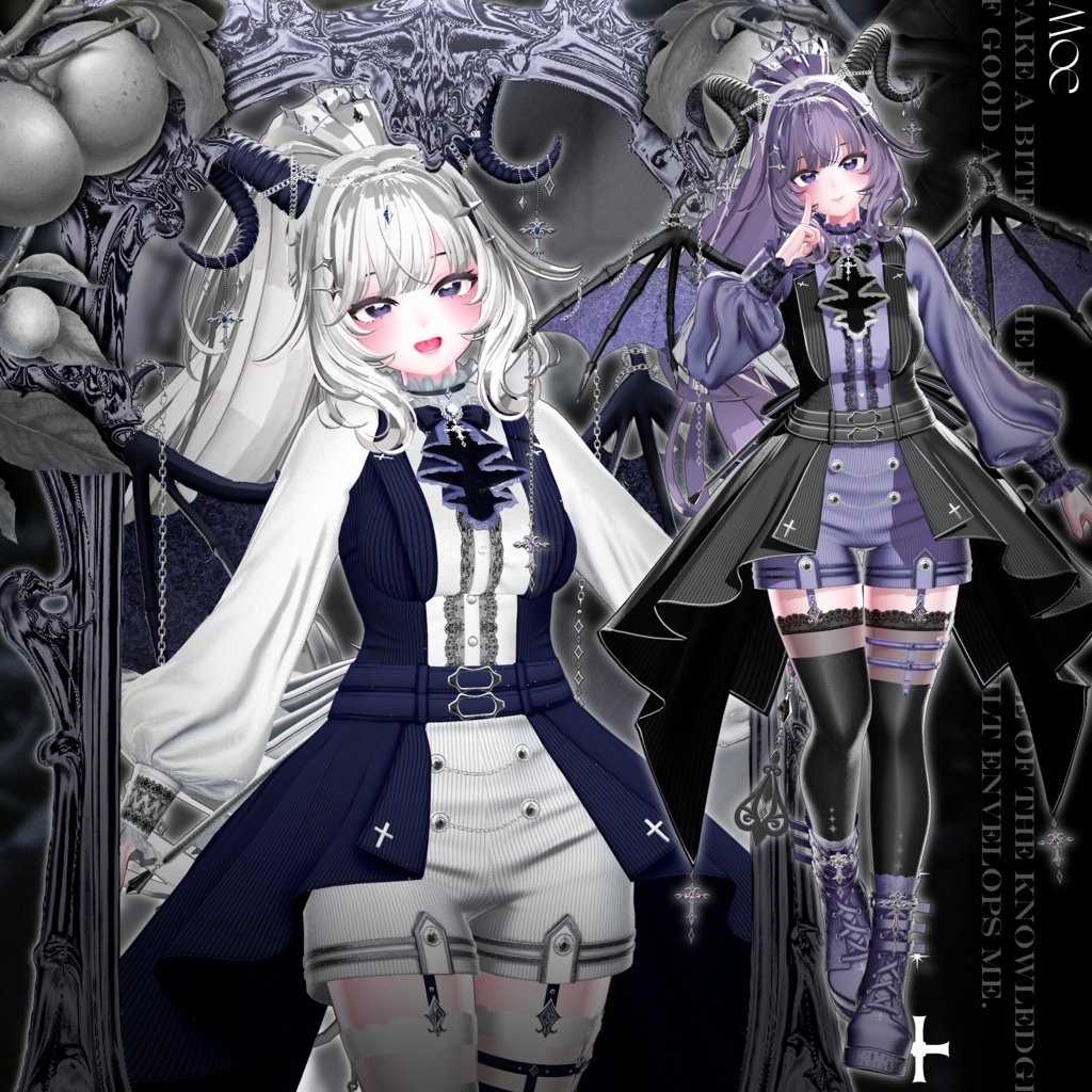 【14アバター対応】🦇Ebon_Feast🦇