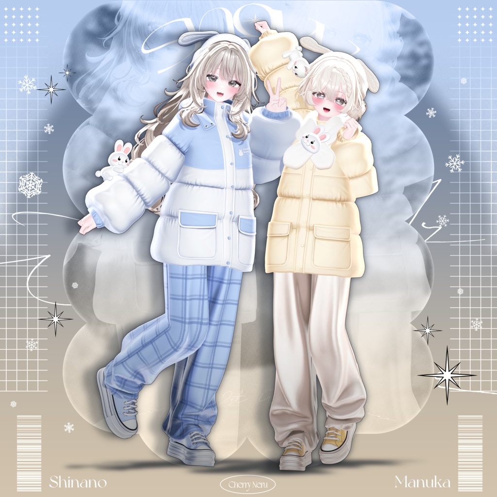 【15アバター対応】❄️Snow_Bun❄️