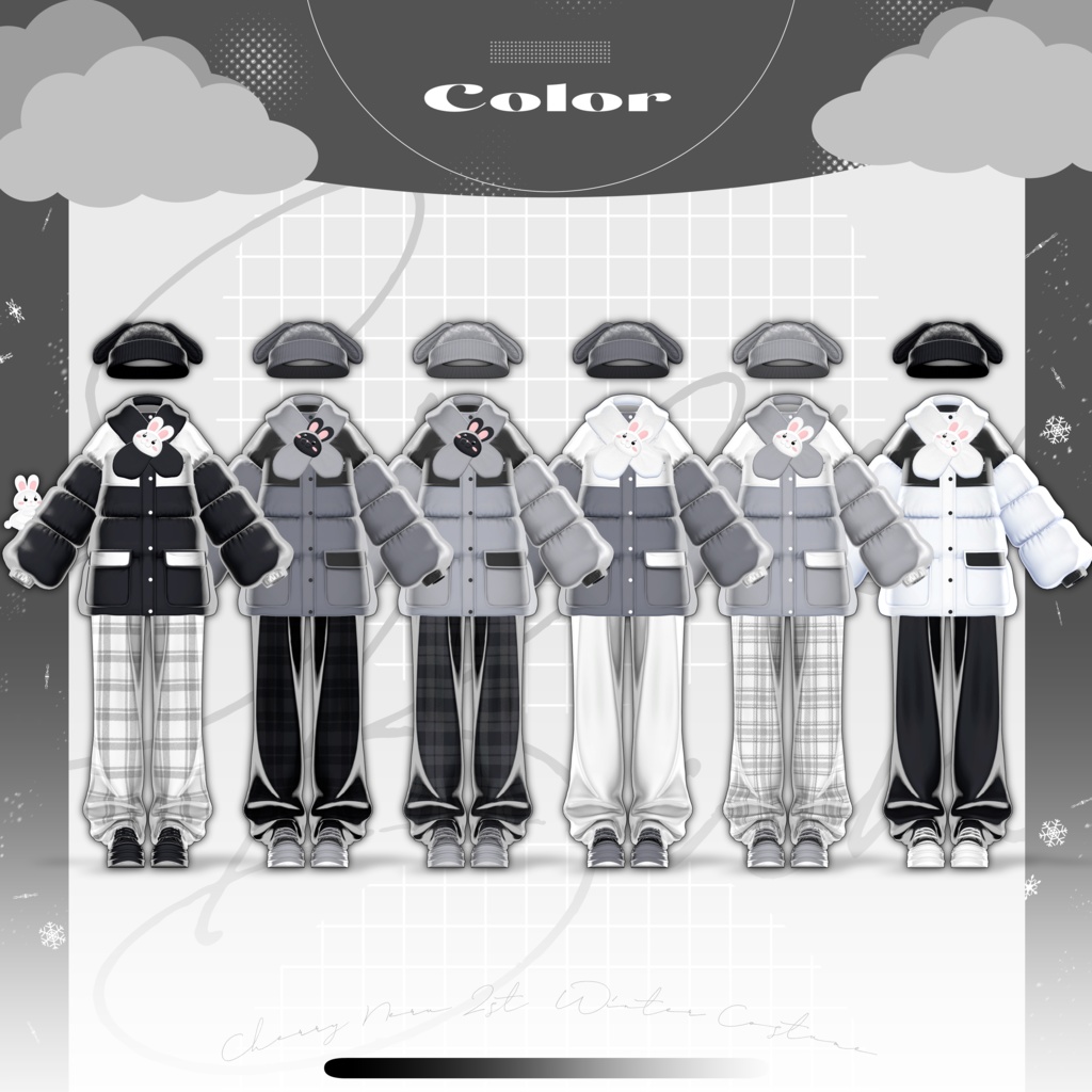 【15アバター対応】❄️Snow_Bun❄️