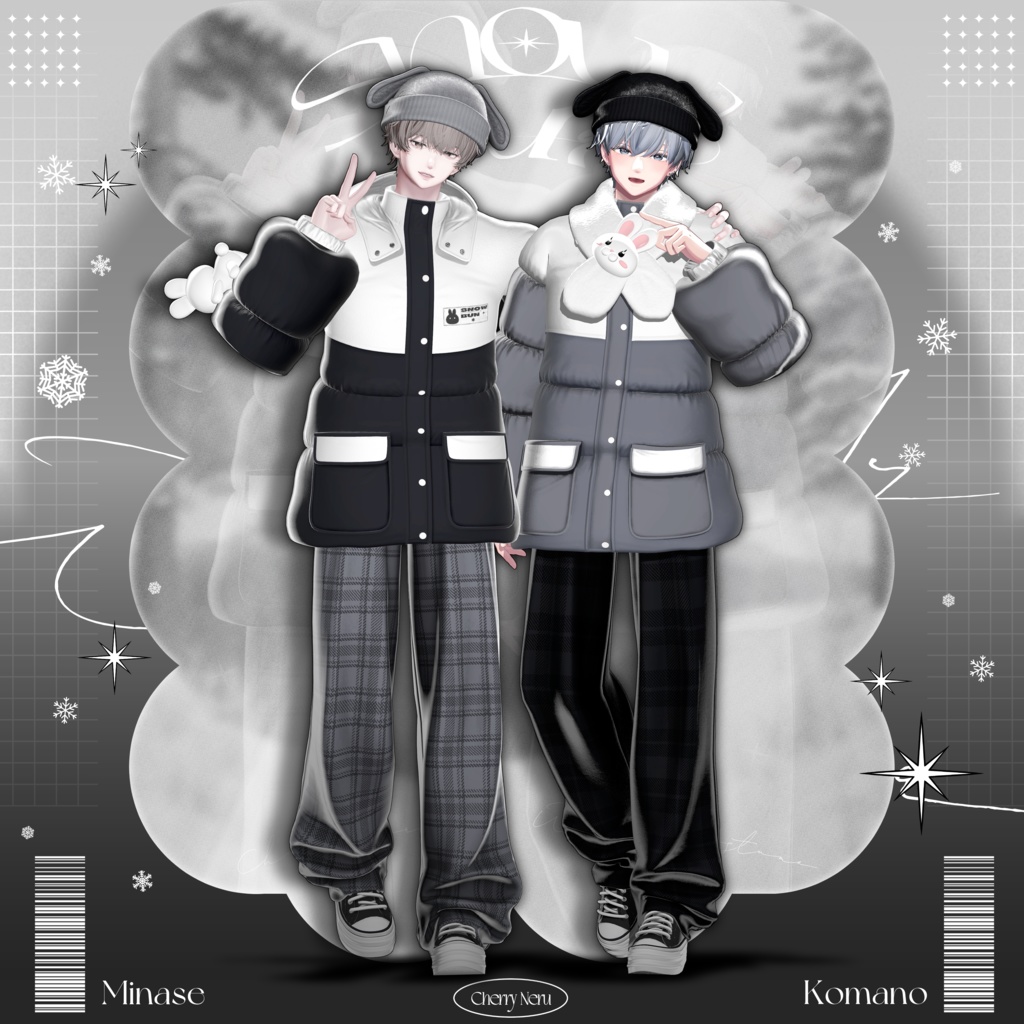 【15アバター対応】❄️Snow_Bun❄️