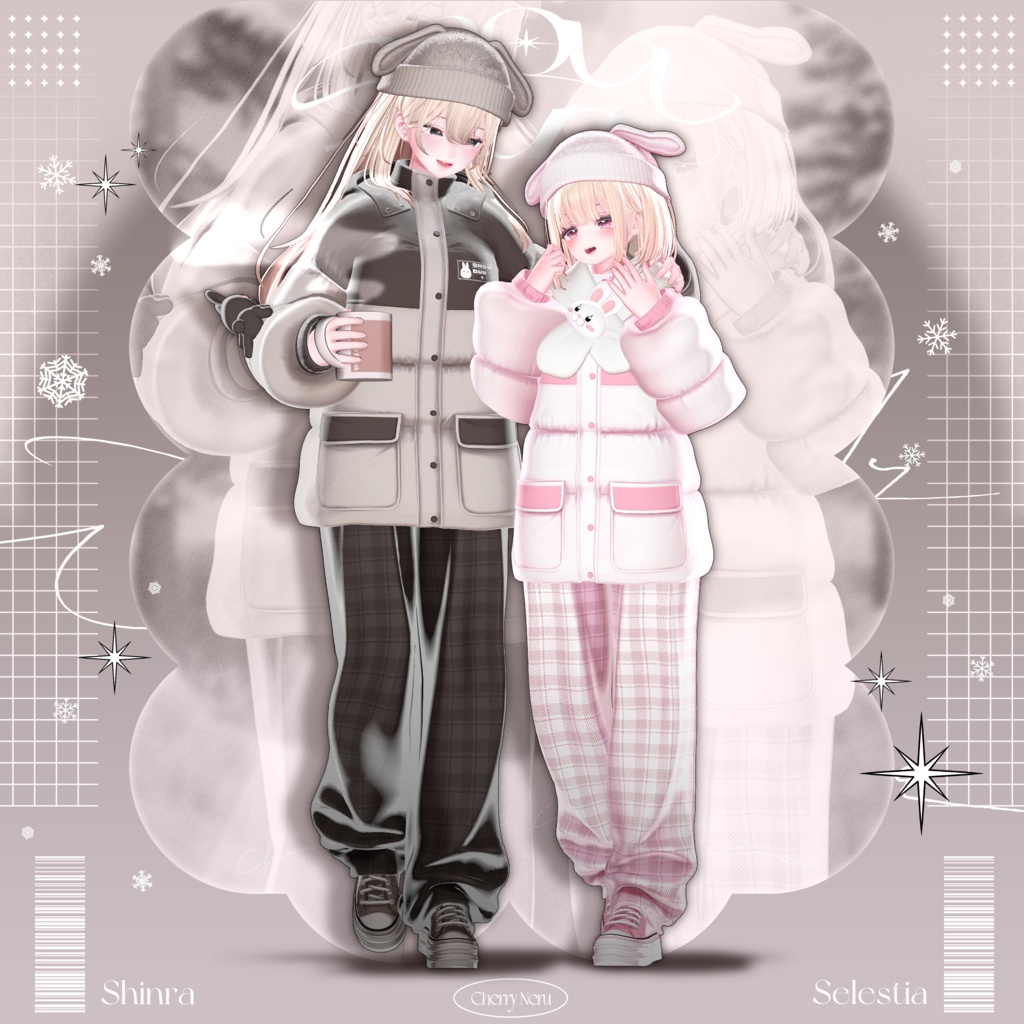 【15アバター対応】❄️Snow_Bun❄️