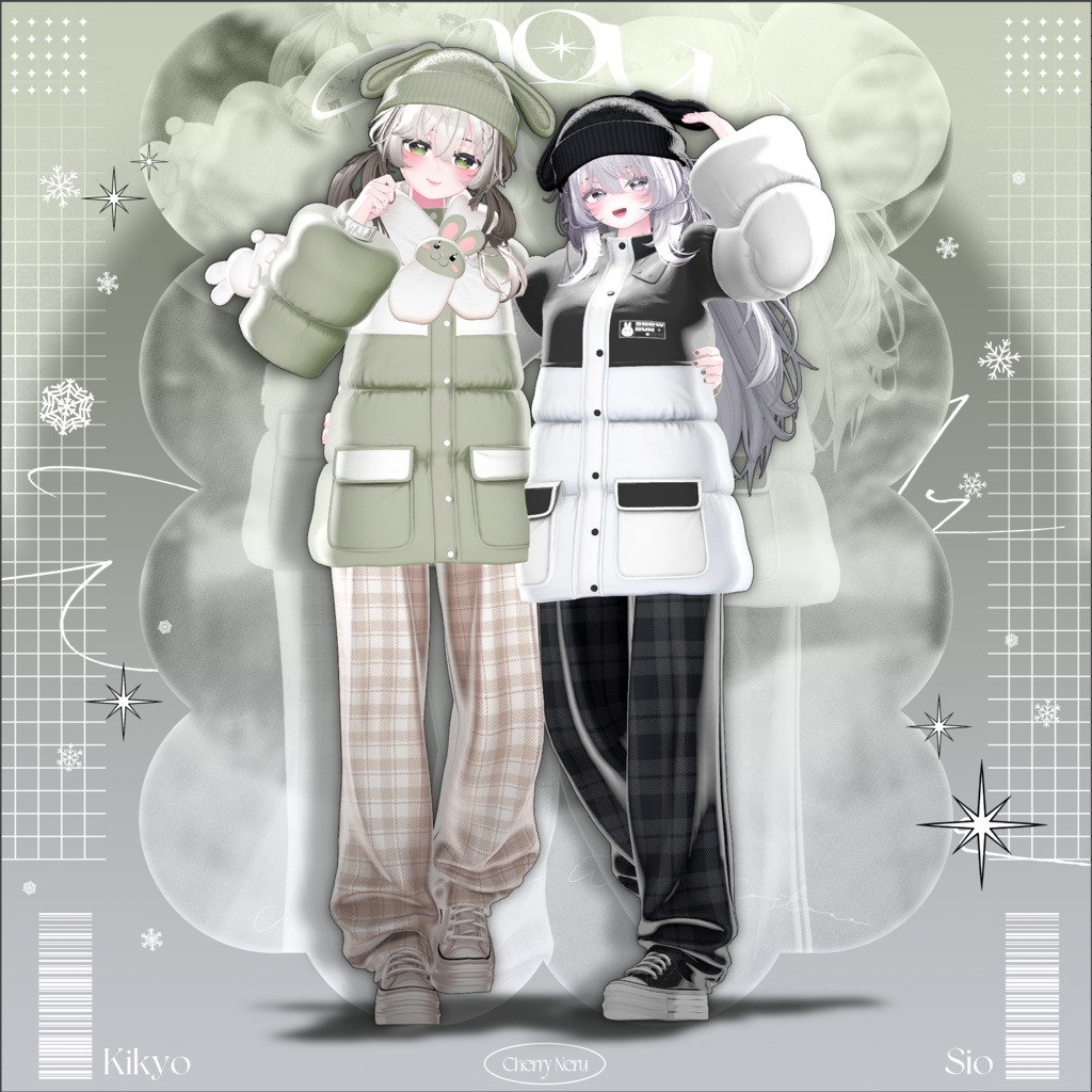 【15アバター対応】❄️Snow_Bun❄️
