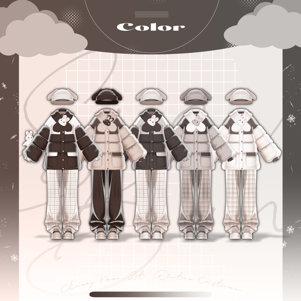 【15アバター対応】❄️Snow_Bun❄️