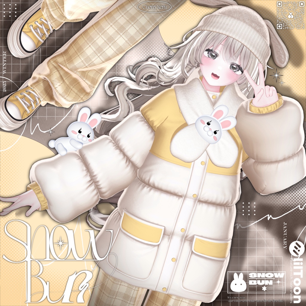 【15アバター対応】❄️~SALE中 Snow_Bun❄️