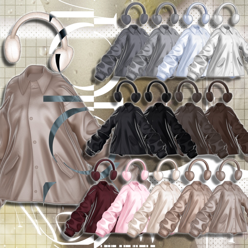 【12アバター対応】❤️Mellow_Puff❤️