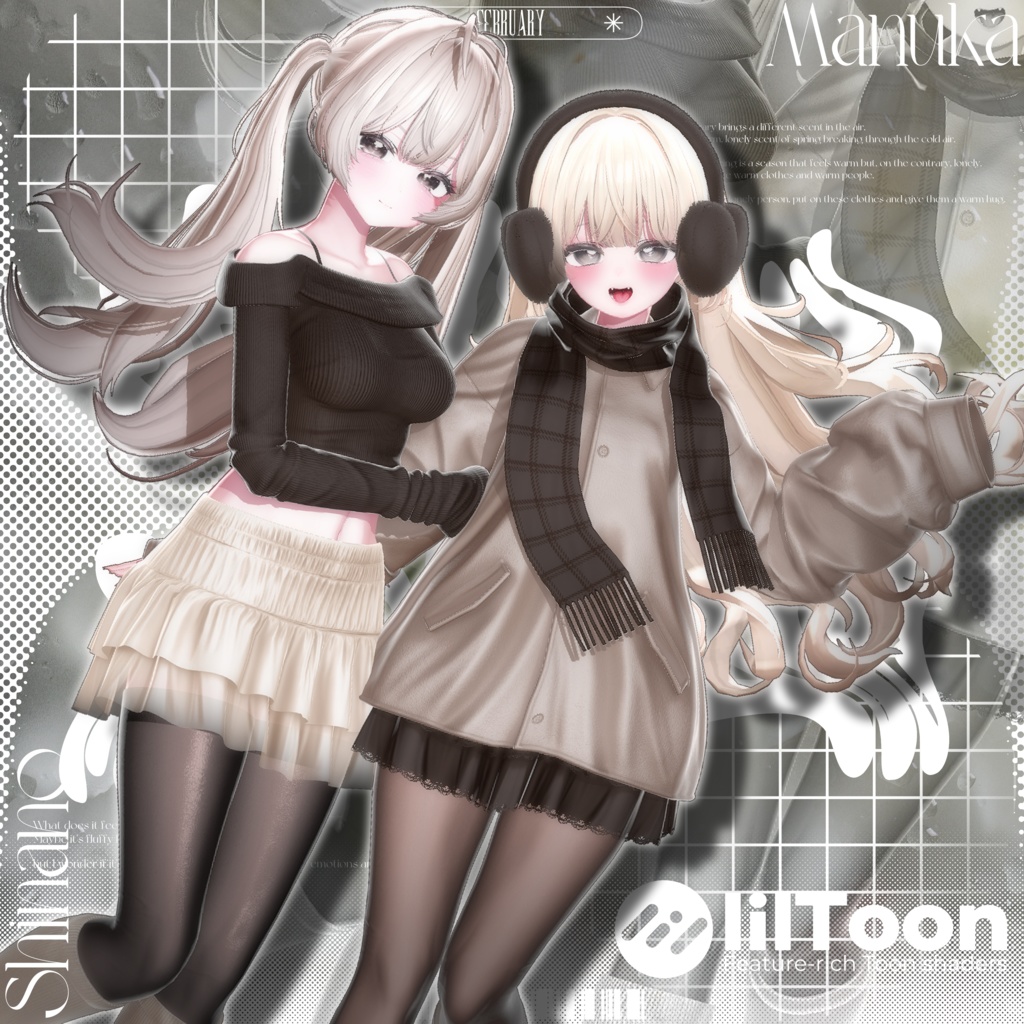 【12アバター対応】❤️Mellow_Puff❤️